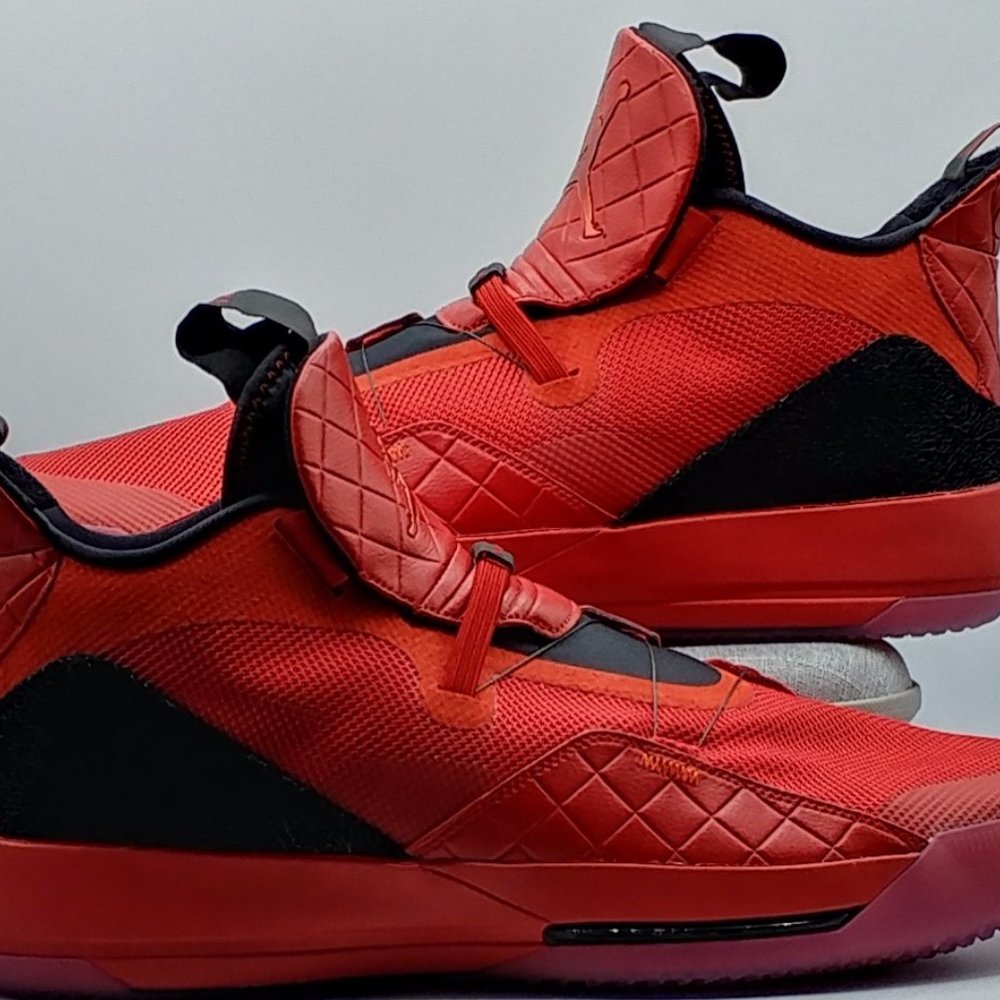 Nike Air Jordan 33 XXXIII Retro Red Men's Size 17